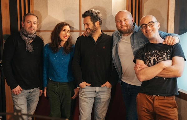 Aldebert, Oldelaf et Olivia Ruiz au studio du Poisson Barbu